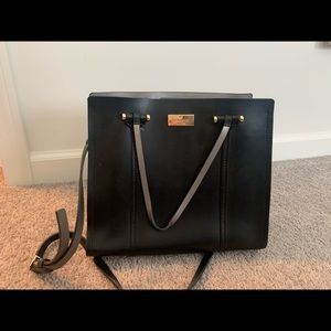 Black Kate spade bag